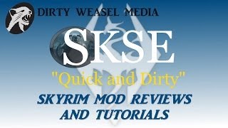 Skyrim Mod Installation: "SKSE - For Nexus Mod Manager" (1.7.1)
