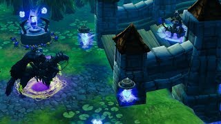 《Warcraft III: Rebirth》魔獸爭霸3高畫質模組 // 第二幕『受詛咒的道路』(不死族)：04三月鑰