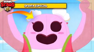 QUE SKIN INCRÍVEL! COMPREI O SPIKE SAKURA E DOMINEI O COMBATE! (Brawl Stars)
