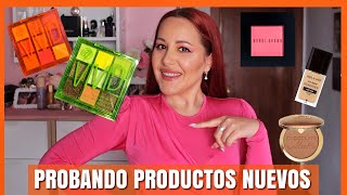 PROBANDO MAQUILLAJE /PALETAS VIVID W7