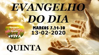 EVANGELHO DO DIA 13/02/2020 Narrado e Comentado - LITURGIA DIÁRIA - HOMILIA DIARIA HOJE