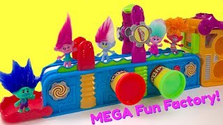 Poppy & Branch Create Shapes with Play Doh Mega Fun Factory Machine