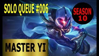 Master Yi Jungle - Full League of Legends Gameplay [Deutsch/German] Solo Queue Ranked Game #006