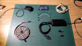 Quick tutorial on getting a WS2812 strip setup with an Ardruino 2560