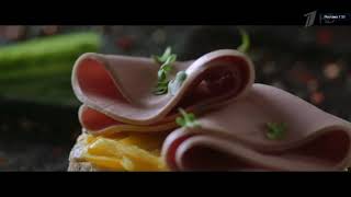 Реклама колбасы Дымов — 100% из мяса (2018)