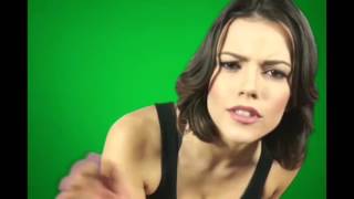 Девушки футаж green screen №3 скачать