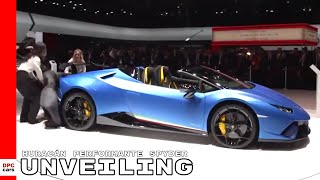 Lamborghini Huracán Performante Spyder Unveiling