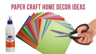 Paper Craft Home Decor Ideas - Home Decoration Easy Idea with Paper