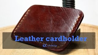 Кардхолдер своими руками из кожи Cardholder (leather handmade)