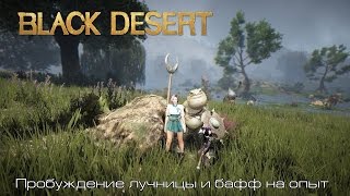 Black Desert l Пробуждение лучницы и бафф на опыт |
