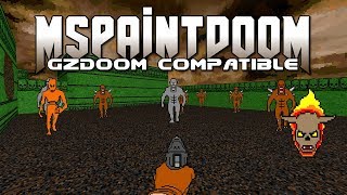 MSPaintDoom (GZDoom Compatible) [Mod para Doom]