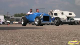Speedway Motors Booth and T-bucket at the SCCA Solo National Championships