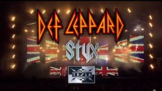 DEF LEPPARD - 2015 U.S. Tour w/ STYX & TESLA (ON SALE NOW)