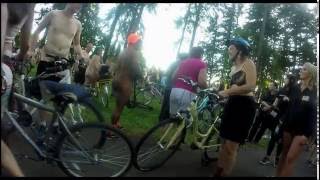 2016 Naked Bike Ride Mt Scott park