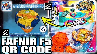WIZARD FAFNIR F5 QR CODE BEYBLADE BURST RISE APP