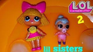ЛОЛ Сюрпризы Оригинал Сестрички Куклы ЛОЛ Меняют цвет LIL Sisters LOL Surprise Dolls