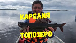 Рыбалка 2019, Северная Карелия Топозеро Хариус