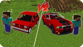 1$ ARABA VS 1.000.000$ ARABA! - Minecraft