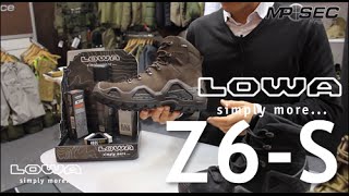 REVIEW MATERIEL : LOWA Z6-S