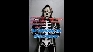 Mala caida de la parka en Monterrey