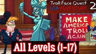 Troll Face Quest: USA Adventure 2 Complete Walkthrough