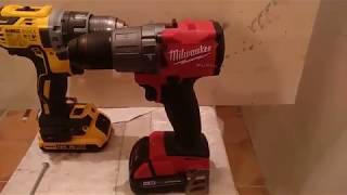 Битва в тяжелом весе -  Milwaukee 2804 & Dewalt DCD 791
