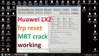 Huawei LX2 frp reset MRT 2.60 crack 100% working