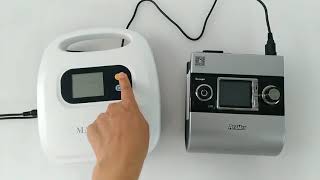 How to Connect Maxoak K5 -CPAP battery with ResMed S9