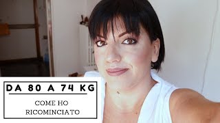 COME HO TROVATO LA VOGLIA DI RICOMINCIARE: Da 80,5 a 74 KG! | hornitorella