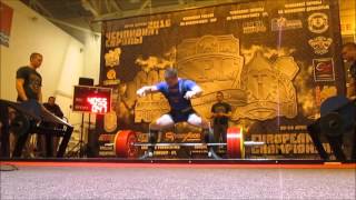 Юрий Белкин.  All-Time Record Deadlift 405,5 кг.  Чемпионат Европы IPL.