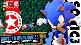✪  Modern Sonic in Sonic 3 Concept Mod | Part 2 (1080P @60 FPS) ✪