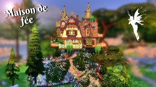 MAISON DE FÉE - Fairytale House // Speed build - Les sims 4