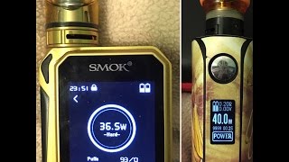 Minikin V2 VS The Smok G-Priv Touchscreen Mods