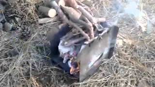 Nomad's wood stove