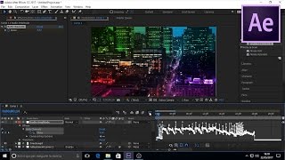 Audio React Colored Overlay - After Effects CC 2017