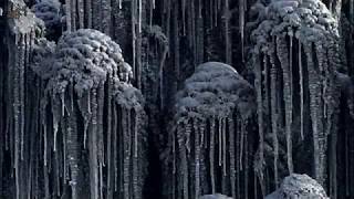 Cae nieve negra en Siberia.