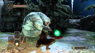 Dark Souls II - Killing the first Monster