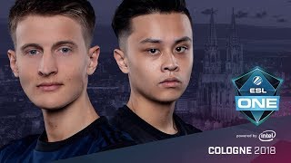 CS:GO - North vs. MIBR [Overpass] Map 2 - LB Round 2 - ESL One Cologne 2018