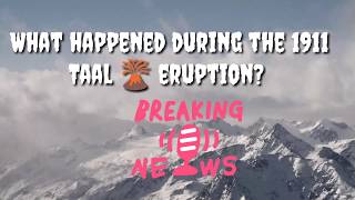 Taal Volcano Eruption January 1911 vs 2020 #taal #taalvolcano #eruption #rescuemission #pnp #army