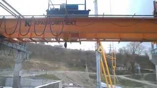 Кран мостовой двухбалочный г/п 30т, монтаж