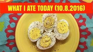 What I Ate Today (10.8.2016)