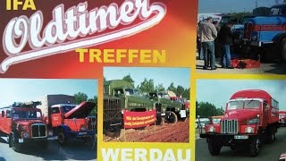 IFA Werdau 2017 Oldtimer LKW Ausfahrt