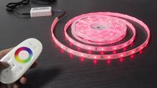 5050 RGB 30leds m IP68 Waterproof RGB Color LED Strip Light