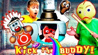 Антистресс против Балди - Дети сами снимают видео Kick the Buddy