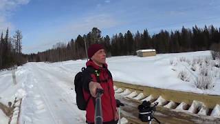 вело-водный поход в осенне зимний период