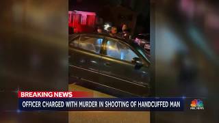 Maryland Officer Charged With Murder In Shooting Of Handcuffed Man Inside Cruiser   NBC Nightly News