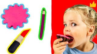 Как сделать косметику из пластилина Play Doh Плей До