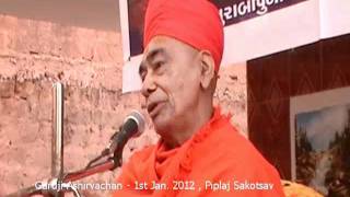 HKShastri Piplaj Swaminarayan Temple Shaakotsav, Piplaj Mandir Shakotsav - 1 Jan 2012, Part 2