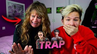 MI MADRE REACCIONA a CANCIONES de TRAP!! (SE ENFADA MUCHO!)