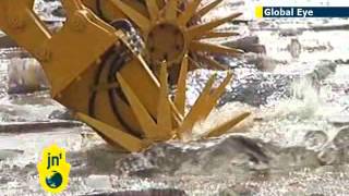 Chinese military shows off new ice-breaking technologies on Yellow River